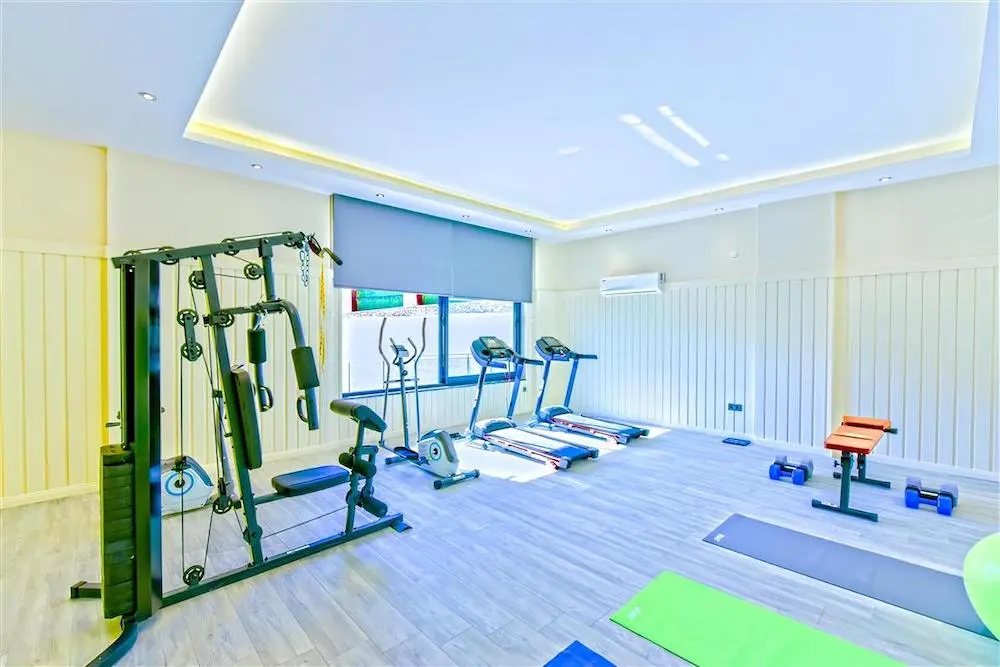 Gym area